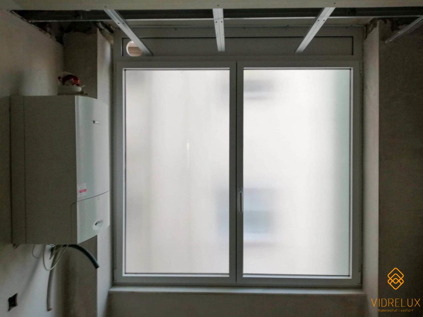 instalación ventana lavadero