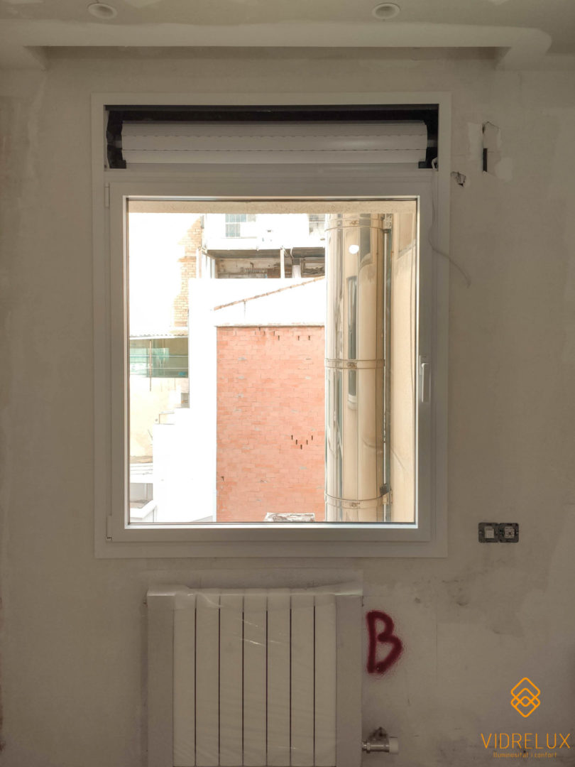 instalación ventana oscilobatiente de 1 hoja